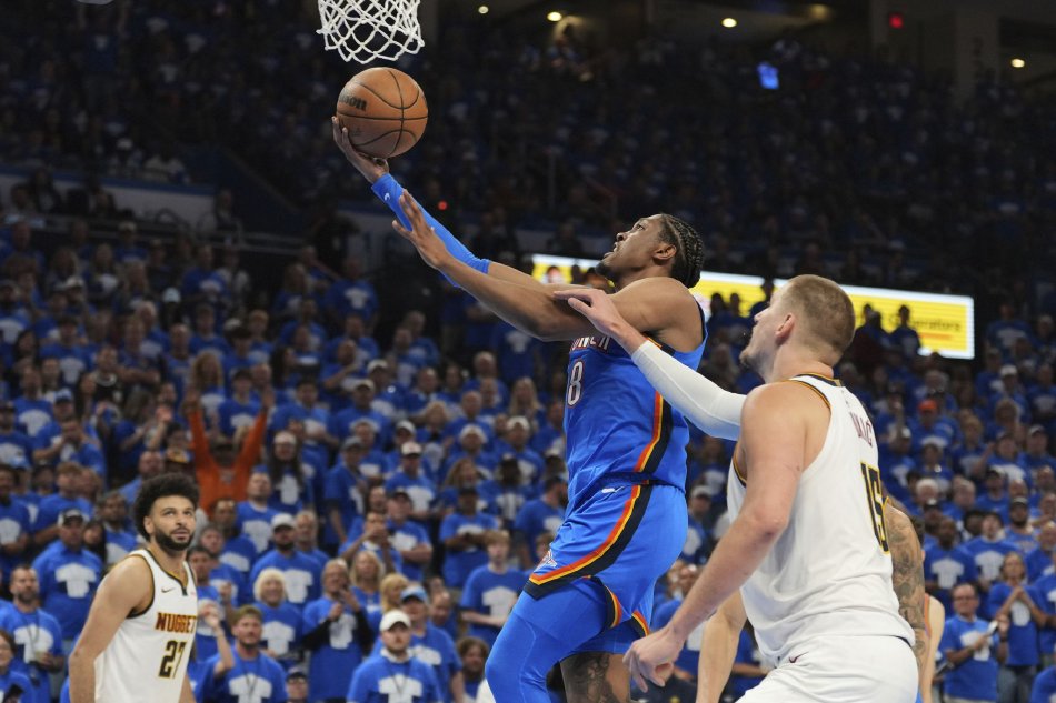 开云下载-掘金逆转雷霆，西部决赛再次扳平