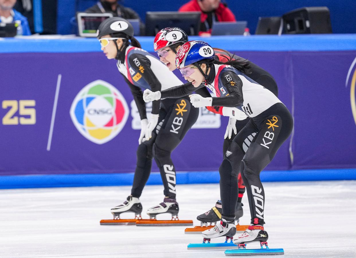 开云体育平台APP-比利时短道速滑选手翻飞在赛场上